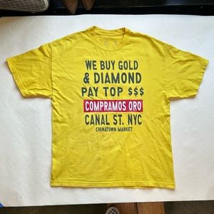 Chinatown Market heavyweight cotton T-shirt, nicely broken in